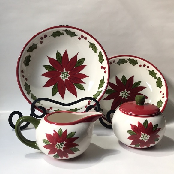 Vintage Holiday Serving Set - Picture 2 of 16